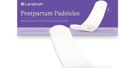 Lansinoh padsicles postpartum